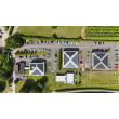 ETL Hereford compound viewing from an overhead drone