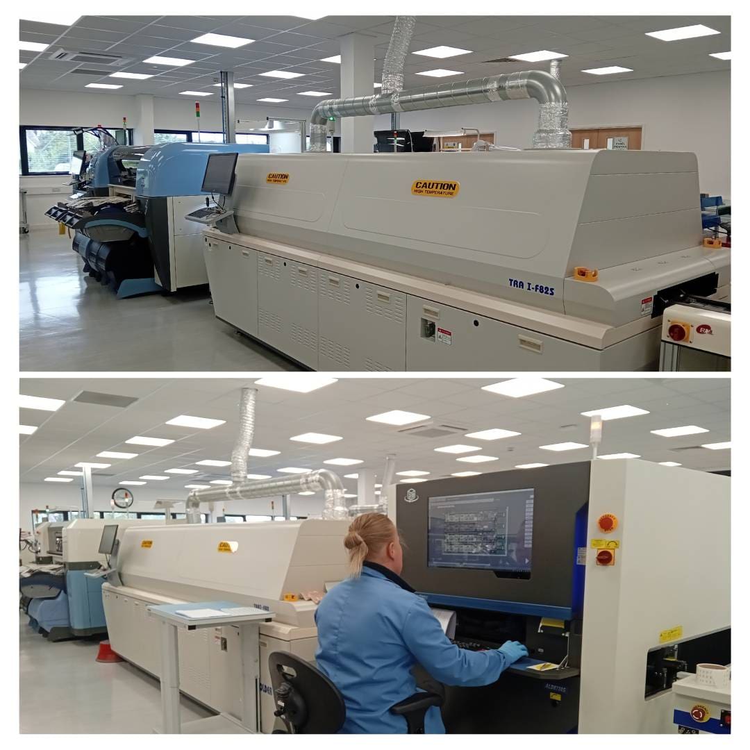 ETL's Reflow Oven on SMT Lines 2 and 3