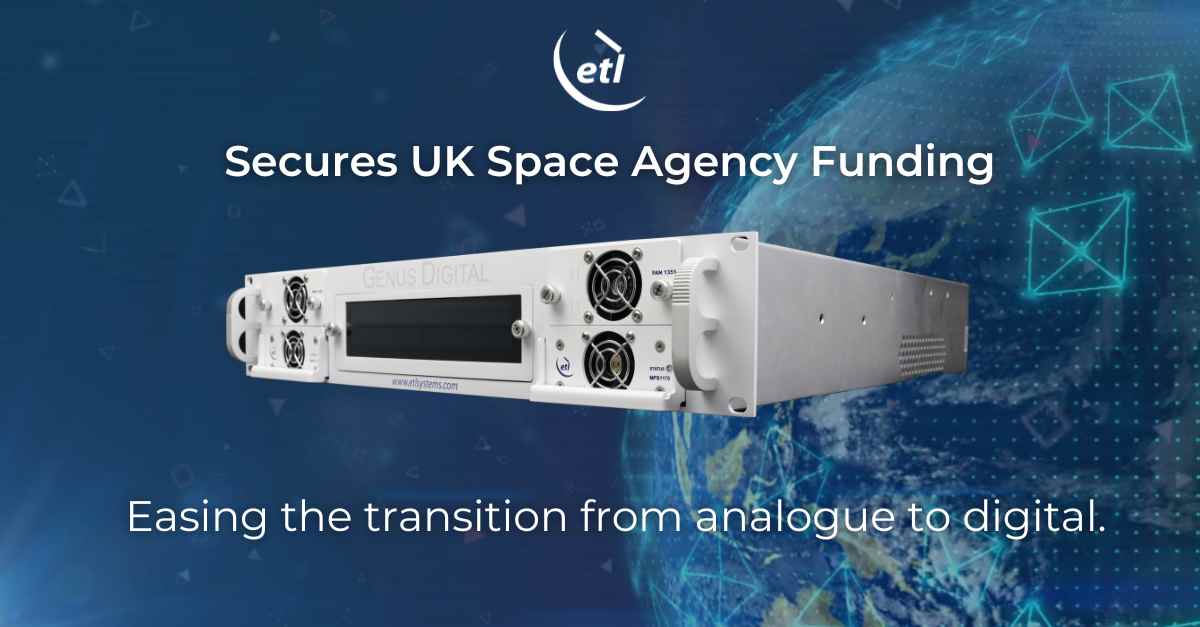 ETL Systems Secures UK Space Agency Funding